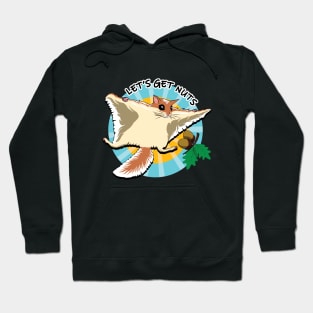 Flying squirrel gets nut Hoodie